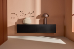 Frihamn TV alus seinale 160 x 35 cm must MDF
