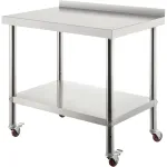 T&ouml;&ouml;tasapind 76.2x61x89 cm roostevaba teras reguleeritava alumise riiuliga