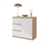 Elutoa kummut Mikel 80x75x35 cm Sonoma Tamm