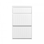Jalatsikapp sahtliga 26 x 61 x 100 cm valge esikusse