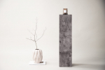 Abilaud Ramsvik 23 x 23 cm hall MDF-ist ja terasest alus