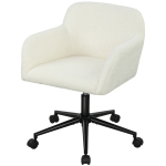 Kontoritool kreemjas 63,3 &times; 60,7 &times; 74 84 cm fliis