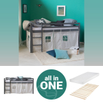 &Uuml;hekohaline narivoodi 90x200 hall