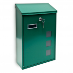 Postkast 25 x 40 x 10 cm terasest vaateakendega
