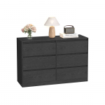 Kummut sahtlitega 40x119.4x75 cm Must