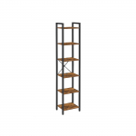 K&otilde;rge raamaturiiul 40 x 30 x 179 cm pruun