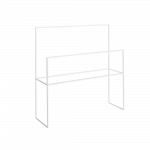 Valge vannitoariiul Barel 90 cm