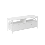 Valge tv alus 40 x 120 x 50 cm