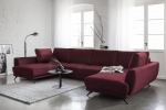 Nurgadiivan Larco 362x191x90 cm Tume Lilla