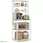 Mikrolaineahju alus 40 x 60 x 167 cm valge
