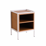 Puidust &ouml;&ouml;kapp Skap valge