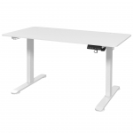 Elektriliselt reguleeritav laud 140x70 valge 72-116 cm
