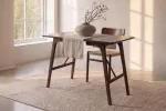 S&ouml;&ouml;gilaud Kaseidon 120x80 cm tumepruun kummipuidust jalad