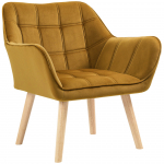 Tugitool kollane 67x62x71 cm