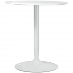 &Uuml;mar s&ouml;&ouml;gilaud l&auml;bim&otilde;&otilde;t 70 x 75 cm valge MDF teras kahele