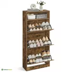 Jalatsikapp sahtlitega 24x60x130 cm pruun esikusse