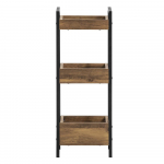 Vannitoariiul 74x20x28 cm pruun kitsas MDF ja metall