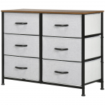 Kummut sahtlitega 80x30x63 cm hall 6 sahtlit