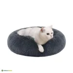 Koera pesa 50 x 20 cm tumehall pl&uuml;&uuml;s ja m&auml;luvaht