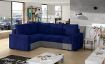 Nurgadiivan Corona 235x162x90 cm Tume Sinine