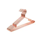 Riidepuud 20 tk 42 cm roosakuldne kroomitud metallist