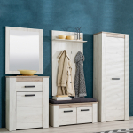Esikum&ouml;&ouml;bel komplekt 69x195x37 valge