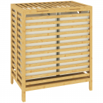 Pesukorv 55 &times; 36 &times; 64,2 cm bambus 64 L 2 sektsiooni