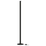 H&auml;mardatav LED p&otilde;randalamp soe valge valgus 3000 K 18 x 18 x 1394 cm must