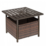 Madal aialaud 56x56x46 cm Pruun
