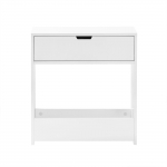 Valge WC paberi kapp MDF 55 &times; 20 &times; 60 cm kitsas