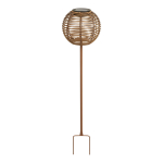 Aiavalgusti Carlisle 17&times;17&times;70,5 cm naturaalne LED
