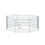 Koera aedik 122 x 122 x 61 cm metallist h&otilde;bedane