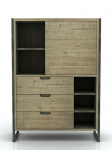 Sahtlitega kummut Flow Liiv 100 x 140 x 40 cm