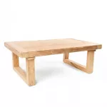 Suari puidust diivanilaud 110x70x40 cm naturaalne