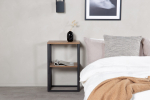 Rise must abilaud 70 x 45 x 30 cm 2 MDF riiulit