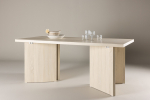 Bassholmen s&ouml;&ouml;gilaud 90x180 cm valgendatud MDF-ist