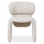 Polsterdatud tool BIZZA 63x56x78 cm beež