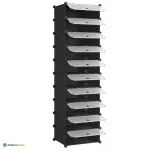 Kitas kingariiul 43x31x173 cm Must modulaarne