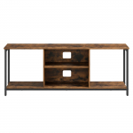 TV-alus 147 x 40 x 50 cm pruun-must puit ja teras