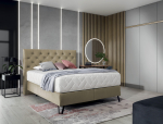 Voodi Cortina 178x130x215 cm Helepruun