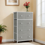 Kummut 30x56x93 cm Helehall Valge