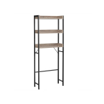 WC kapp 63 x 25 x 165 cm hall 3 avatud riiulit teras