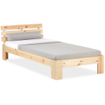 M&auml;nnipuidust voodi 90x200 naturaalne lamellraam