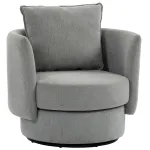 Tugitool 360&deg; p&ouml;&ouml;rleva alusega 85x79x84 cm helehall