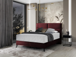 Voodi Safiro 180x200 198x130x215 cm Tume Lilla