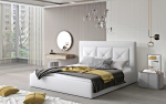 Voodi Cloe 140x200 cm Valge