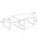 Maitseainete riiul 4 tk 20 x 30 x 16 cm