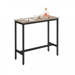 Konsoollaud 100x40x90 cm Must