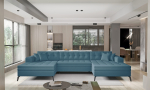 Nurgadiivan Vertizo 350x170x93 cm Sinine
