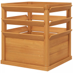 Lillekast 65x65x73 cm P&otilde;lenud